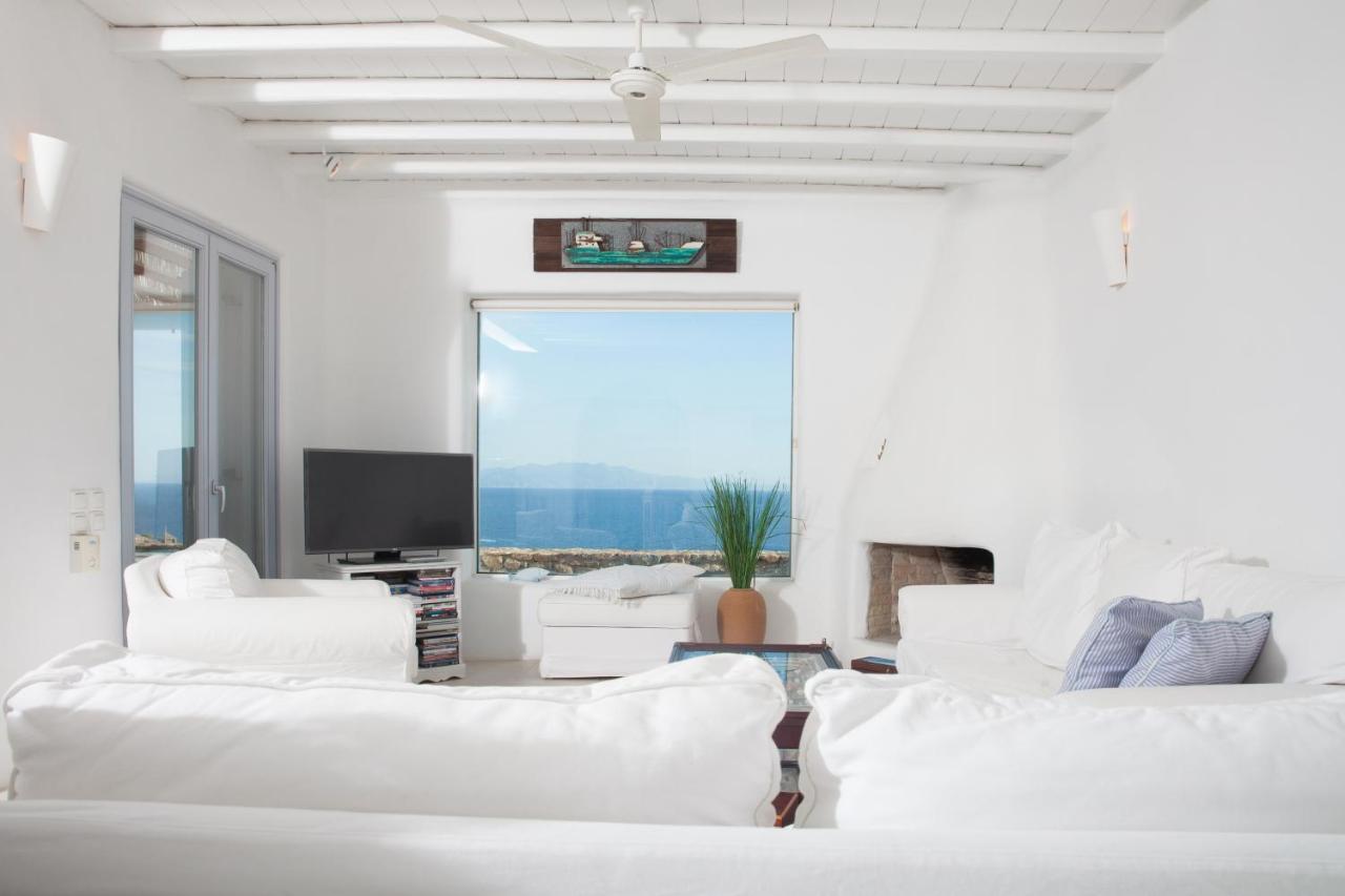 3 Bedroom Cycladic Villa Lia Kalafatis Exterior foto